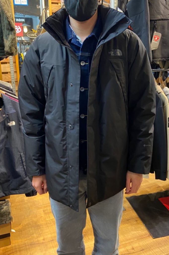 gtx puff hooded coat