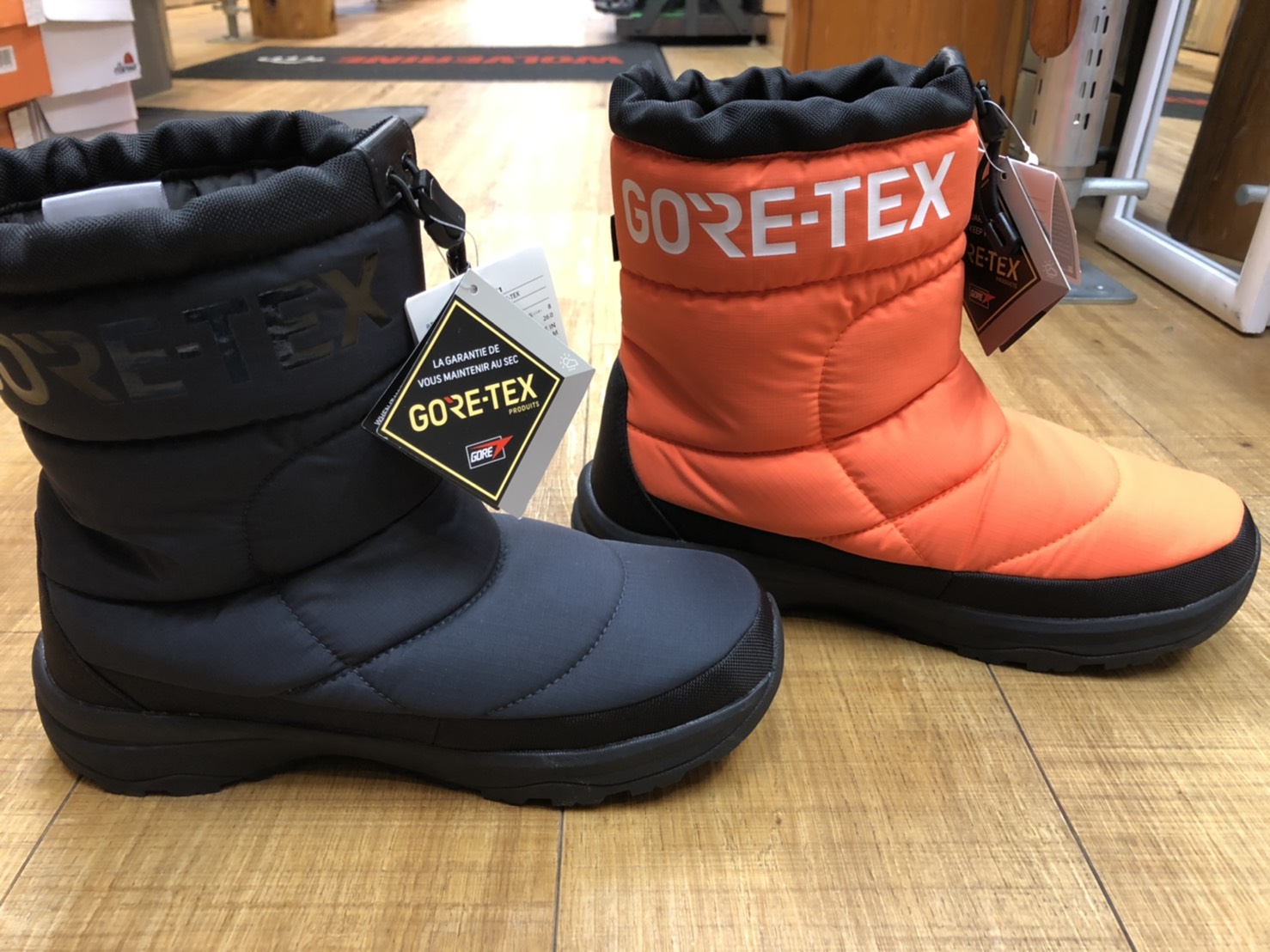 オスモのノースフェイス28cm ノースフェイス GORE-TEX Nuptse Bootie ブーツ