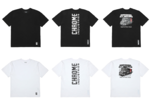 [CHROME] LSC WIDE FIT TEE - Color and design options