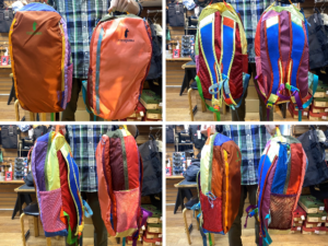 Cotopaxi バッグ 一点モノのカラー バックルやジッパーも個性的