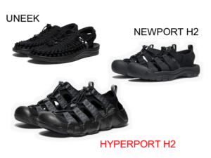 KEEN定番サンダル UNEEK NEWPORT H2 新作HYPERPORT H2