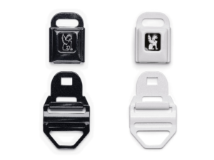 CHROME Seatbelt Buckle LG Pearl Edition
