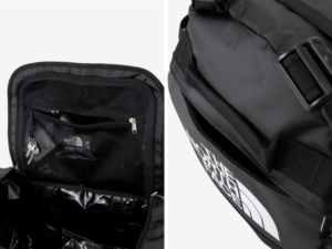BC Duffel includes mesh and side pockets