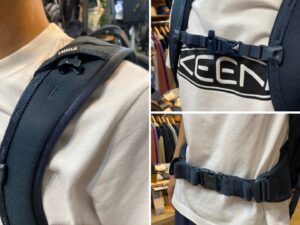 スーリー ランドマーク60L 背負い心地の良い機能
