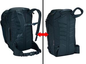 スーリー ランドマーク60L　収納可能なストラップ