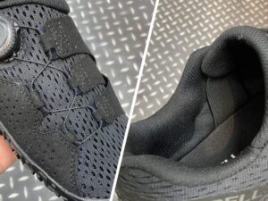メレル　ベイパーグローブ6ボア　通気性の高いメッシュ生地採用