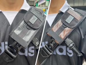 クローム　エンジニアードガーメンツコラボモデル　large phone poach標準装備