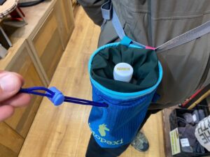 コトパクシ　ハルコンチョークバッグ　ドローコード式でアクセスしやすい