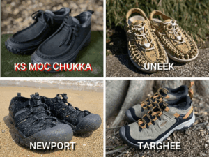 KEEN 定番シューズと新作 KS MOC CHUKKA