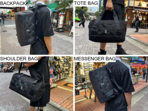 クローム　バラージダッフル 4通りの使い方