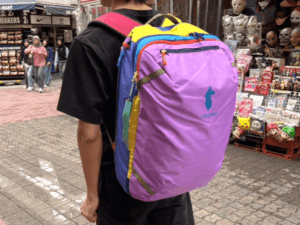 cotopaxi allpa 35l 着用画像