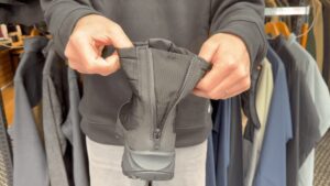 ノースフェイス　ヌプシブーティーウォータープルーフバックジップ　ジップ搭載で履きやすさアップ