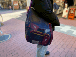 Cotopaxi Arenilla Mesh Tote worn image