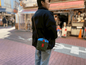 Cotopaxi Todo 3L Bucket Bag worn image