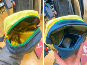 Cotopaxi Todo 1L Shoulder Bag storage space