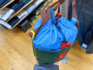 Cotopaxi Todo 3L Bucket Bag drawstring closure