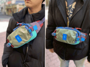 Cotopaxi Allpa X 1.5L Hip Pack worn image