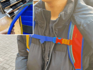 Cotopaxi Allpa Daypack 26L comfortable shoulder and chest straps