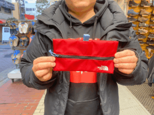 ノースフェイス　Bilby Flat Pouch L（ビルビー フラット ポーチ L）　商品画像