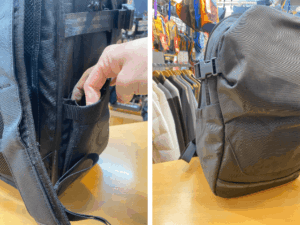 CHROME EXTLEK side pocket with elastic band design