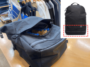 CHROME EXTLEK bottom pocket for shoes and gear