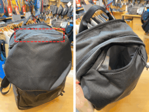 CHROME EXTLEK front pocket for small items