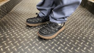 メレル　ハットモック2パッカブルリマット　着用画像