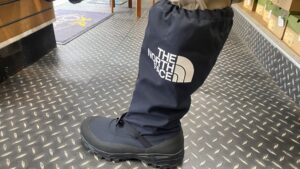 TNE NORTH FACE TNF LONG RAIN BOOTS WP 着用画像