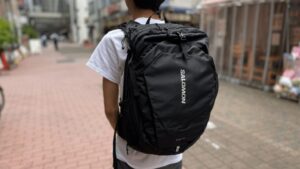 salomon trailblaer 30 着用画像