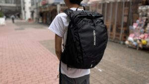 サロモン　トレイルブレイザー30 着用画像
