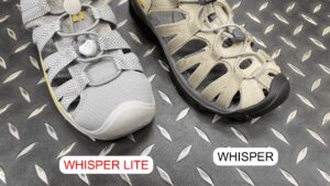 keen whisper lite keenならではのつま先保護機能