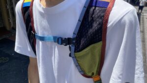 COTOPAXI EMPACKABLE 16L DAYPACK shoulder straps with sternum strap and accessory pocket