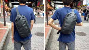 スーリー　タクトスリング8l 両肩で背負える設計