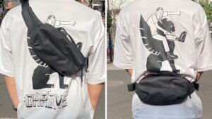 THULE AION SLING BAG 着用画像