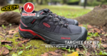KEEN × Marmot初コラボ！「TARGHEE EXP WP」ブラック×レッドの限定モデルが登場